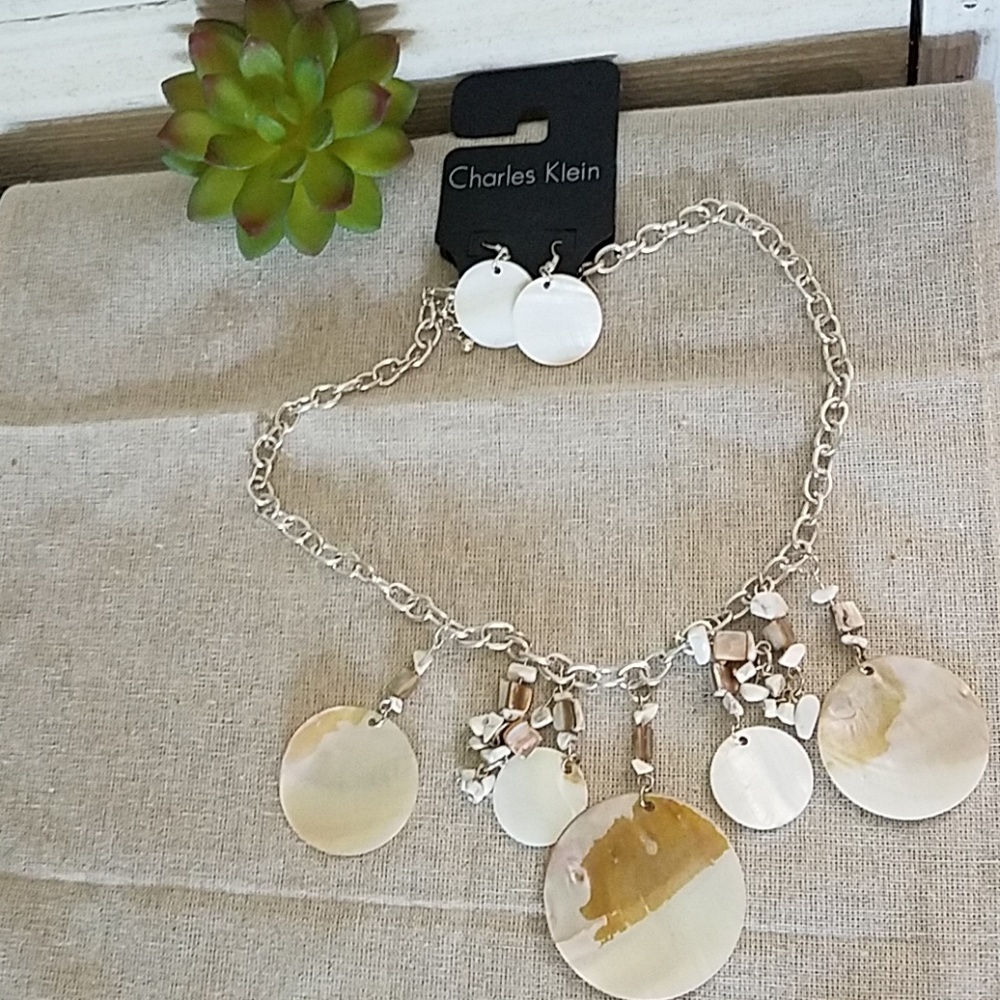 Charles Klein necklace and earring set